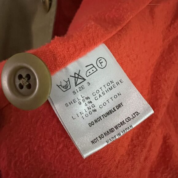 ts(s) Jacket Made In Japan Size 3 - Picture 7 of 9